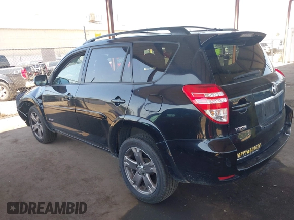 2009 Toyota RAV4 Sport with VIN JTMBK32V795081561, listed as a IAAI auction lot 42644178 with 196,491 mi miles and . Bid and sale history available at DreamBid. Image 3.