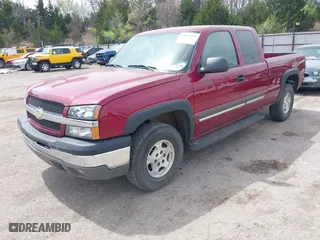 2004 Chevrolet Silverado 1500 Z71 with VIN 2GCEK19T641376618, listed as a IAAI auction lot 41937526 with 57,083 mi miles. Bid and sale history available at carsss.com. Image 2.