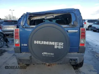 2006 Hummer H3 with VIN 5GTDN136968312278, listed as a Copart auction lot 88010285 with 201,734 mi miles and Salvage Title. Bid and sale history available at DreamBid. Image 6.