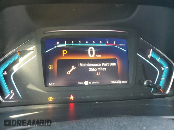 2019 Honda Odyssey Elite с VIN 5FNRL6H95KB097575, выставлен на аукционе Copart как лот 49667155 с пробегом 69 308 миль миль и Чистый • Clean title. История ставок и продаж доступна на DreamBid. Изображение 9.