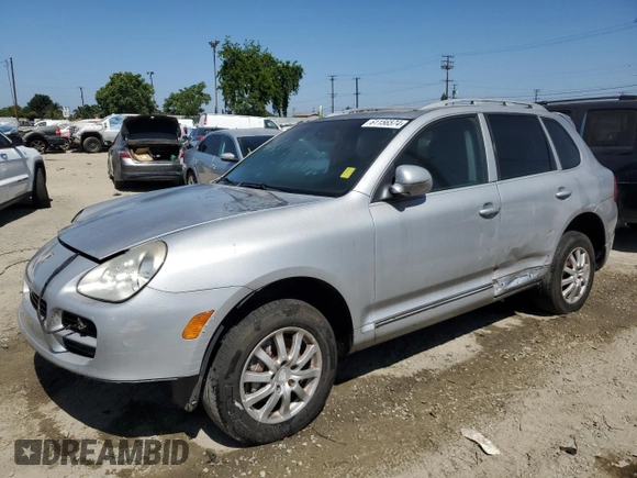 2005 Porsche Cayenne with VIN WP1AA29P55LA23789, listed as a Copart auction lot 61156574 with 166,621 mi miles and Clean Title. Bid and sale history available at carsss.com. Image 1.