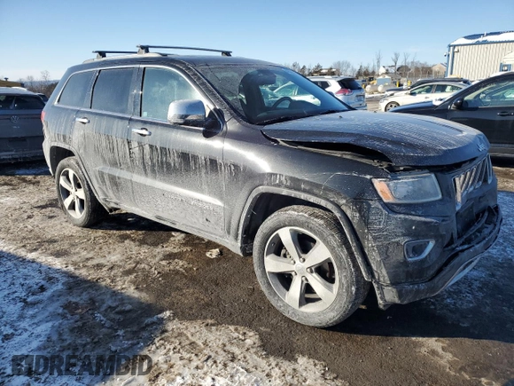2014 Jeep Grand Cherokee Limited with VIN 1C4RJFBG7EC377416, listed as a Copart auction lot 42055515 with 99,776 mi miles and Salvage Title. Bid and sale history available at carsss.com. Image 4.