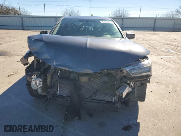 2018 Acura TLX w/Technology Pkg with VIN 19UUB1F57JA005679, listed as a Copart auction lot 87848785 with 0 mi miles and Salvage Title. Bid and sale history available at carsss.com. Image 5.
