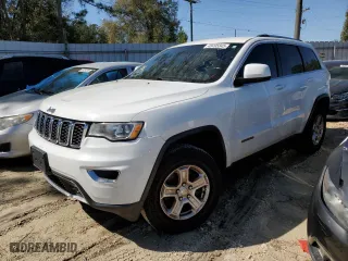 2017 Jeep Grand Cherokee Laredo with VIN 1C4RJEAG0HC762851, listed as a Copart auction lot 48495845 with 204,799 mi miles and Clean Title. Bid and sale history available at carsss.com. Image 1.