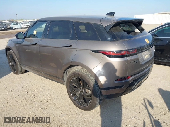 2020 Land Rover Range Rover Evoque S with VIN SALZJ2FX0LH073534, listed as a IAAI auction lot 41871038 with 91,995 mi miles and . Bid and sale history available at DreamBid. Image 3.