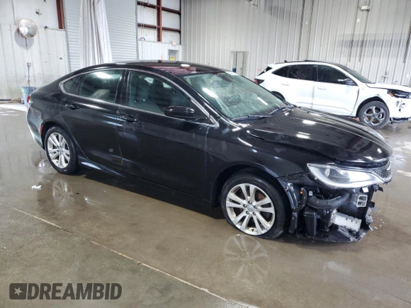 2015 Chrysler 200 Limited with VIN 1C3CCCAB8FN724900, listed as a Copart auction lot 60056645 with 143,032 mi miles and Salvage title. Bid and sale history available at DreamBid. Image 4.