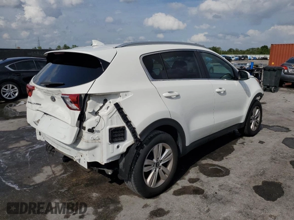 2019 Kia Sportage LX with VIN KNDPM3ACXK7616392, listed as a Copart auction lot 51844405 with 80,522 mi miles and Non Repairable. Bid and sale history available at carsss.com. Image 3.