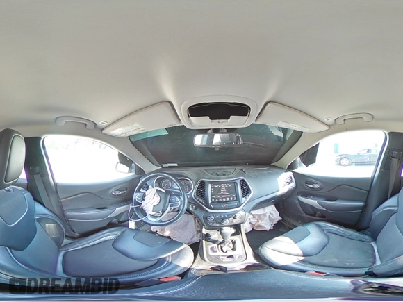 2018 Jeep Cherokee Latitude Plus z VIN 1C4PJMLX6JD500976, wystawiony jako Copart lot #64829185 z przebiegiem 62 491 mil mil oraz Szkoda całkowita • Salvage title. Historia ofert i sprzedaży dostępna na DreamBid. Obrazek 15.