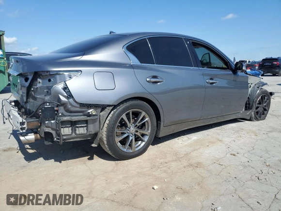 2019 Infiniti Q50 3.0t LUXE with VIN JN1EV7AR4KM552600, listed as a Copart auction lot 54265835 with 48,967 mi miles and Clean Title. Bid and sale history available at carsss.com. Image 3.