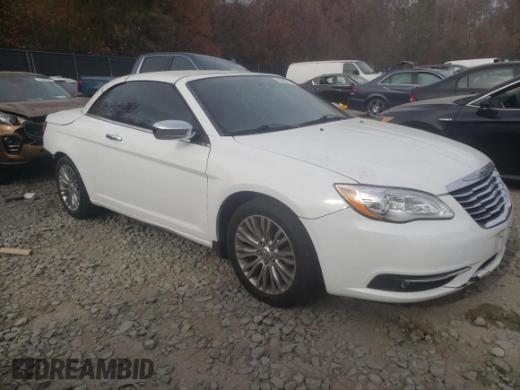 2012 Chrysler 200 Limited with VIN 1C3BCBFGXCN315500, listed as a Copart auction lot 79203114 with 105,252 mi miles and Salvage Title. Bid and sale history available at DreamBid. Image 4.