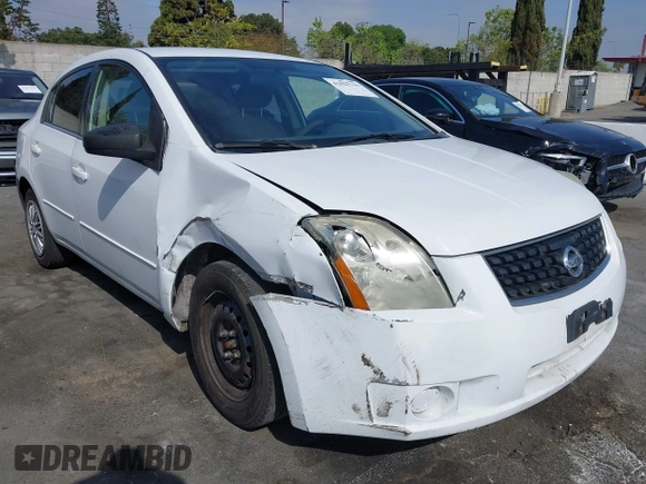 2008 Nissan Sentra S with VIN 3N1AB61E78L624715, listed as a IAAI auction lot 42022759 with 165,432 mi miles and . Bid and sale history available at DreamBid. Image 6.