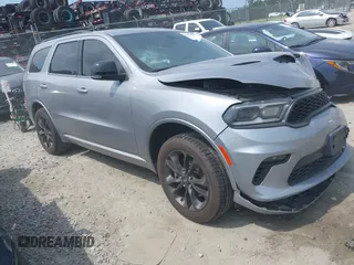 2021 Dodge Durango GT Plus z VIN 1C4RDJDG4MC696715, wystawiony jako IAAI lot #42297082 z przebiegiem 52 707 mil mil oraz . Historia ofert i sprzedaży dostępna na DreamBid. Obrazek 1.