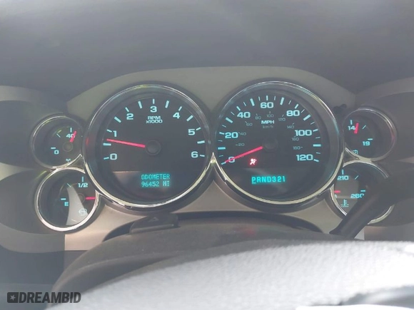 2008 Chevrolet Silverado 1500 LT w/1LT with VIN 3GCEK13M28G143589, listed as a IAAI auction lot 42040084 with 96,452 mi miles. Bid and sale history available at carsss.com. Image 7.