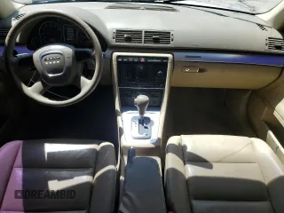 2007 Audi A4 2.0T with VIN WAUDF78E87A203390, listed as a Copart auction lot 56594595 with 122,328 mi miles and Salvage title. Bid and sale history available at DreamBid. Image 8.