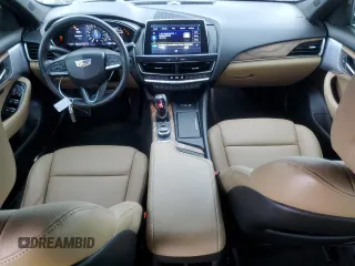 2024 Cadillac CT5 Premium Luxury with VIN 1G6DN5RK1R0119535, listed as a Copart auction lot 55087825 with 16,459 mi miles and Salvage Title. Bid and sale history available at DreamBid. Image 8.