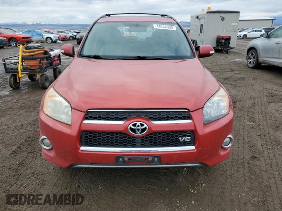 2010 Toyota RAV4 Limited with VIN JTMDK4DV6AD013127, listed as a Copart auction lot 47654335 with 191,935 mi miles and Clean title. Bid and sale history available at DreamBid. Image 5.