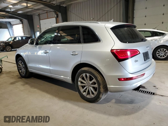 2013 Audi Q5 Premium Plus with VIN WA1LFAFP2DA075041, listed as a Copart auction lot 56167425 with 127,086 mi miles and Salvage title. Bid and sale history available at DreamBid. Image 2.
