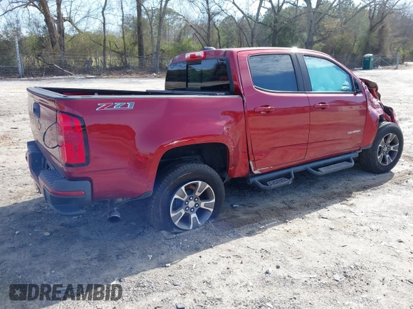 2016 Chevrolet Colorado 2WD Z71 z VIN 1GCGSDE30G1361834, wystawiony jako IAAI lot #41729003 z przebiegiem Nie podano mil oraz . Historia ofert i sprzedaży dostępna na DreamBid. Obrazek 4.
