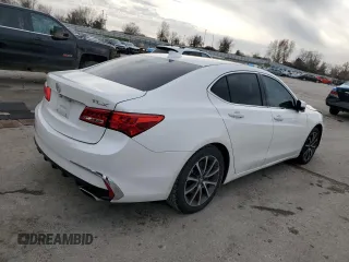 2020 Acura TLX with VIN 19UUB2F3XLA002508, listed as a Copart auction lot 83559954 with 101,422 mi miles and Salvage Title. Bid and sale history available at carsss.com. Image 3.