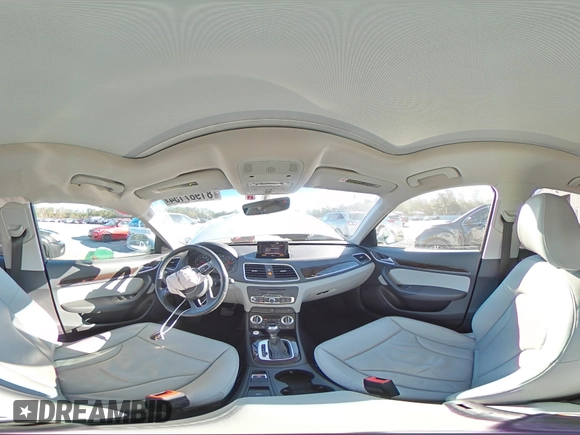 2015 Audi Q3 Premium Plus with VIN WA1BFCFS7FR014199, listed as a Copart auction lot 81987154 with 62,071 mi miles and Salvage title. Bid and sale history available at DreamBid. Image 15.