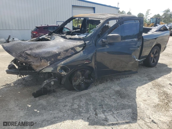 2014 Ram 1500 Express with VIN 1C6RR7FTXES450085, listed as a Copart auction lot 51615515 with 0 mi miles and Non Repairable. Bid and sale history available at carsss.com. Image 1.