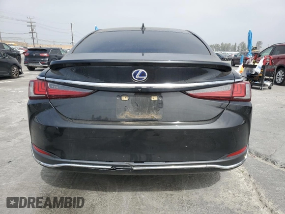 2022 Lexus ES 300h with VIN 58ADA1C17NU021831, listed as a Copart auction lot 52971935 with 73,056 mi miles and Salvage title. Bid and sale history available at DreamBid. Image 6.