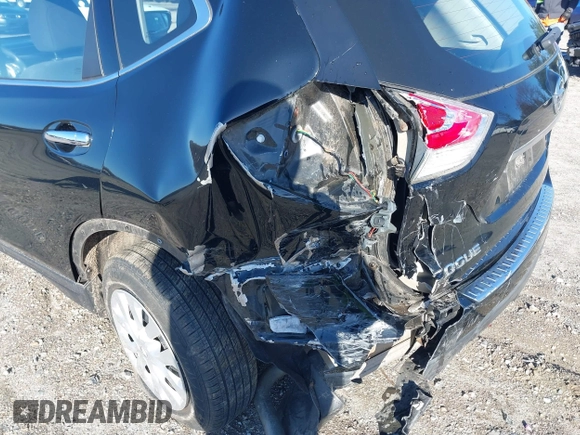 2015 Nissan Rogue S with VIN KNMAT2MV6FP540952, listed as a IAAI auction lot 41858193 with 70,382 mi miles. Bid and sale history available at carsss.com. Image 6.