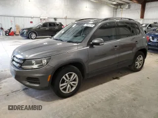 2015 Volkswagen Tiguan R-Line with VIN WVGAV7AX0FW523837, listed as a Copart auction lot 79851214 with 64,814 mi miles and Non Repairable. Bid and sale history available at DreamBid. Image 1.