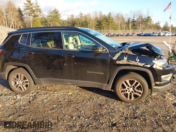 2017 Jeep Compass Latitude z VIN 3C4NJDBB3HT660959, wystawiony jako IAAI lot #41118574 z przebiegiem 114 643 mil mil oraz . Historia ofert i sprzedaży dostępna na DreamBid. Obrazek 12.