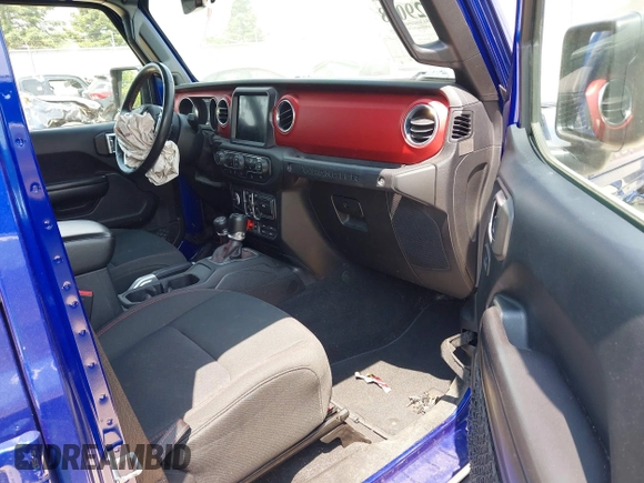 2018 Jeep Wrangler Unlimited Rubicon with VIN 1C4HJXFG8JW184793, listed as a IAAI auction lot 42429098 with 86,580 mi miles and . Bid and sale history available at DreamBid. Image 5.