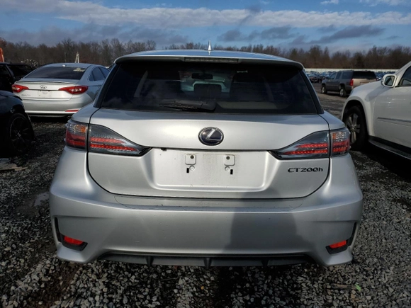 2016 Lexus CT 200h Hybrid with VIN JTHKD5BH8G2273164, listed as a Copart auction lot 84839104 with 91,730 mi miles and Salvage Title. Bid and sale history available at carsss.com. Image 6.