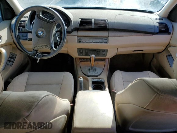 2001 BMW X5 3.0i with VIN WBAFA53521LM74248, listed as a Copart auction lot 86375254 with 0 mi miles and Clean Title. Bid and sale history available at carsss.com. Image 8.