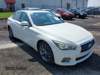 2017 Infiniti Q50 Sport z VIN JN1EV7AP5HM739562, wystawiony jako IAAI lot #42280035 z przebiegiem 116 435 mil mil oraz . Historia ofert i sprzedaży dostępna na DreamBid. Obrazek 1.