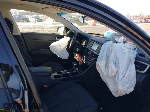 2018 Kia Optima S with VIN 5XXGT4L38JG268362, listed as a IAAI auction lot 41633956 with 79,347 mi miles and . Bid and sale history available at DreamBid. Image 5.