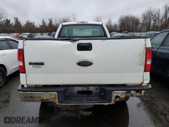 2007 Ford F-150 XL with VIN 1FTRF14WX7NA48855, listed as a Copart auction lot 49223495 with 195,957 mi miles and Clean title. Bid and sale history available at DreamBid. Image 6.