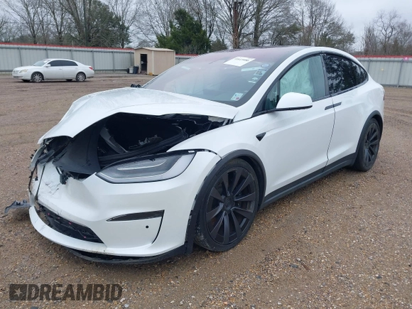 2022 Tesla Model X Plaid with VIN 7SAXCBE68NF333394, listed as a IAAI auction lot 41615086 with Not Provided miles and . Bid and sale history available at DreamBid. Image 18.