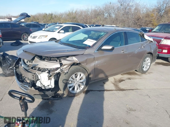 2025 Chevrolet Malibu LT with VIN 1G1ZD5ST9SF137334, listed as a IAAI auction lot 41793557 with 10,564 mi miles and . Bid and sale history available at DreamBid. Image 2.