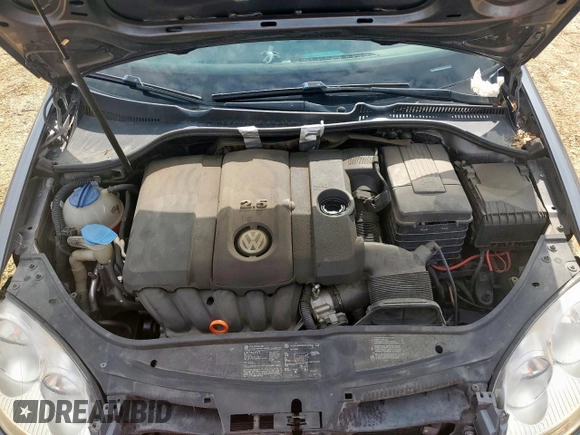 2006 Volkswagen Jetta 2.5L with VIN 3VWRF81K86M787335, listed as a Copart auction lot 64743315 with 167,886 mi miles and Salvage title. Bid and sale history available at DreamBid. Image 11.