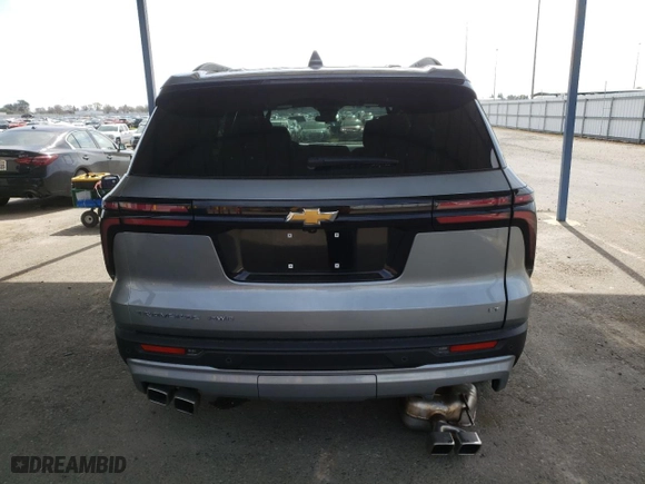 2024 Chevrolet Traverse AWD LT with VIN 1GNEVGKSXRJ204754, listed as a Copart auction lot 48597045 with 0 mi miles and Salvage Title. Bid and sale history available at carsss.com. Image 6.