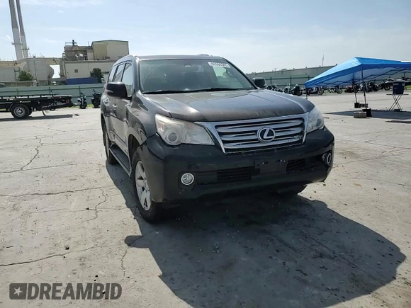2012 Lexus GX 460 with VIN JTJBM7FX6C5043773, listed as a Copart auction lot 62099385 with 166,389 mi miles and Salvage title. Bid and sale history available at DreamBid. Image 14.