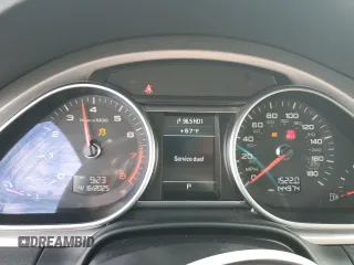 2014 Audi Q7 3.0T S line Prestige with VIN WA1DGAFE7ED010492, listed as a Copart auction lot 53492105 with 144,974 mi miles and Salvage Title. Bid and sale history available at carsss.com. Image 9.