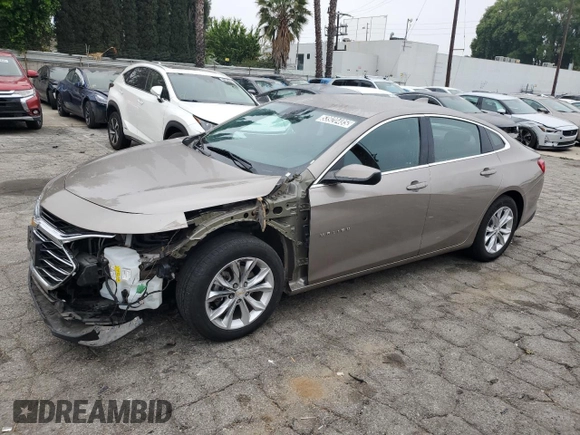 2023 Chevrolet Malibu LT with VIN 1G1ZD5ST0PF251830, listed as a Copart auction lot 53920485 with 41,525 mi miles and Clean Title. Bid and sale history available at DreamBid. Image 1.