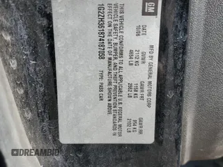 2007 Pontiac G6 GT with VIN 1G2ZH361874187058, listed as a Copart auction lot 52747345 with 111,901 mi miles and Salvage title. Bid and sale history available at DreamBid. Image 12.