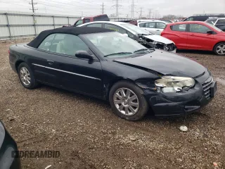 2004 Chrysler Sebring Limited with VIN 1C3EL65R64N360118, listed as a Copart auction lot 78589914 with 97,898 mi miles and Salvage Title. Bid and sale history available at DreamBid. Image 4.