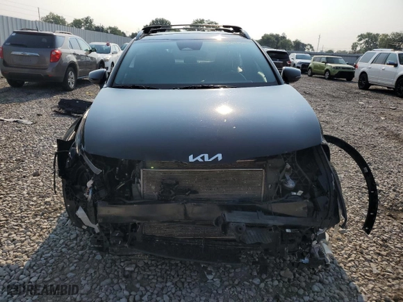 2023 Kia Sportage X-Line with VIN 5XYK6CAF6PG091758, listed as a Copart auction lot 65803514 with 52,637 mi miles and Salvage Title. Bid and sale history available at carsss.com. Image 5.