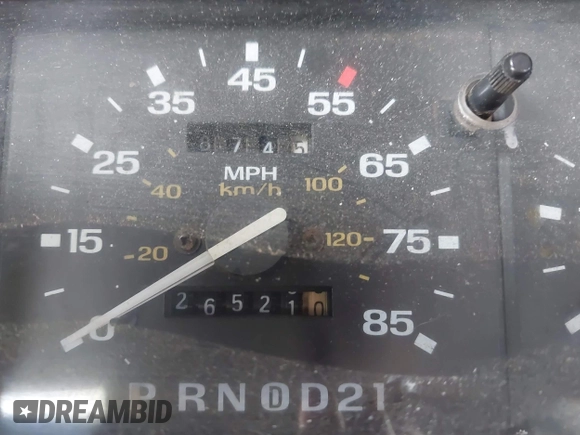 1990 Ford Ranger Splash with VIN 1FTCR11X7LUB43741, listed as a IAAI auction lot 42177907 with 26,521 mi miles and . Bid and sale history available at DreamBid. Image 7.