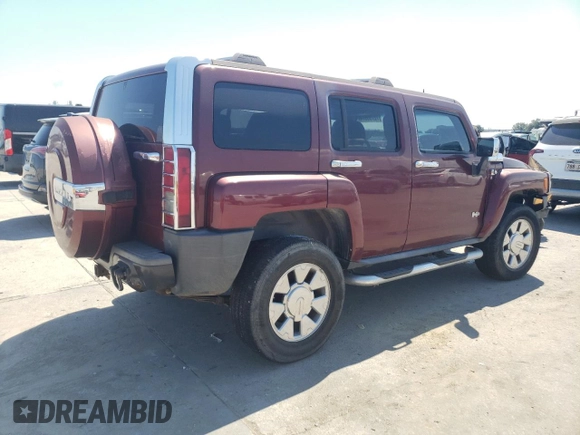 2007 Hummer H3 SUV with VIN 5GTDN13E978198694, listed as a Copart auction lot 72795974 with 216,233 mi miles and Clean Title. Bid and sale history available at carsss.com. Image 3.