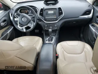 2017 Jeep Cherokee Limited with VIN 1C4PJLDS2HW667881, listed as a Copart auction lot 51294845 with 81,363 mi miles and Salvage title. Bid and sale history available at DreamBid. Image 8.