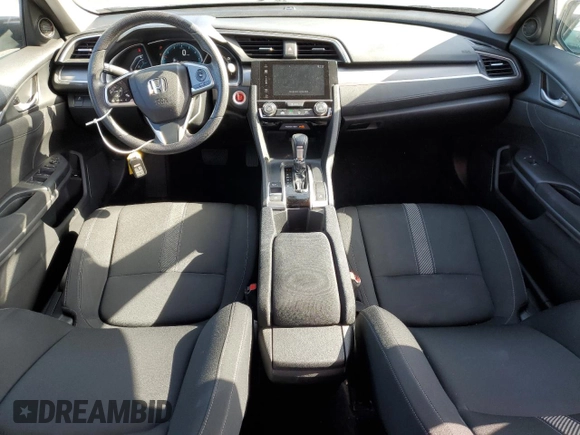 2016 Honda Civic EX with VIN 19XFC2F76GE247963, listed as a Copart auction lot 55530135 with 87,285 mi miles and Salvage Title. Bid and sale history available at DreamBid. Image 8.