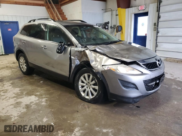 2010 Mazda CX-9 Grand Touring with VIN JM3TB3MV1A0223624, listed as a Copart auction lot 50065035 with 154,956 mi miles and Salvage Title. Bid and sale history available at carsss.com. Image 4.